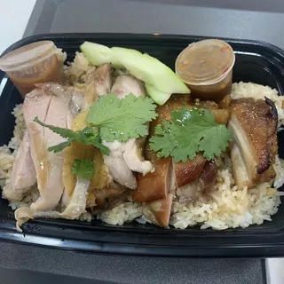 Mixed Steamed and Roasted chicken