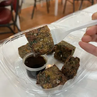 Thai style scallion pancake