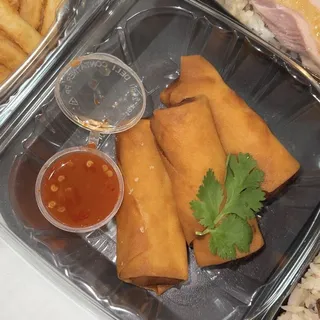 Crispy spring rolls