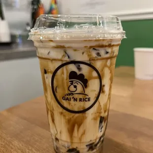 Herbal jelly milk