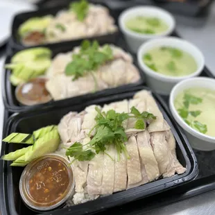 Chicken and Rice Plates