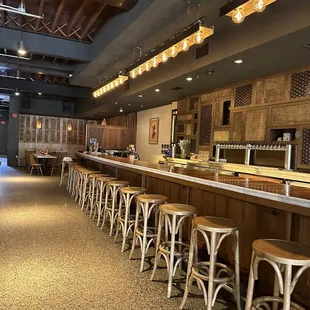 When you first enter the restaurant