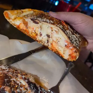 Chicken Tikka calzone