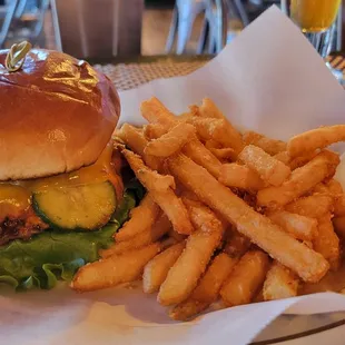 Beef Tikka masala burger