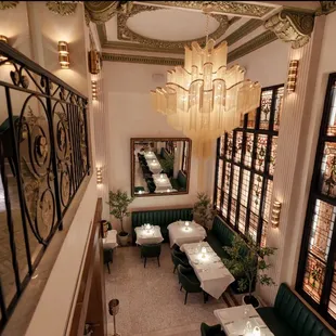 sushi and sashimi, interior