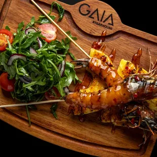 Char-Grilled Prawns