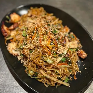 Octopus Yakisoba Plate