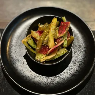 Kombu Marinated Vegetables