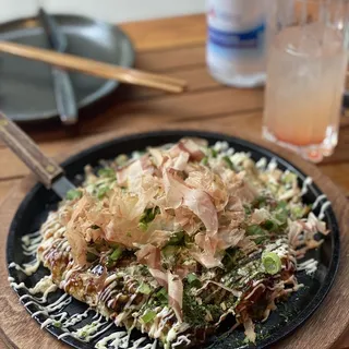 Beef Osaka Style Okonomiyaki