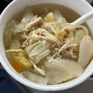 Chicken &amp; rice soup