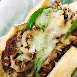 Philly Cheese Steak Sandwich