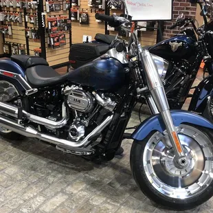 The 2018 Fatboy.  One of the most beautiful bikes I&apos;ve ever seen.