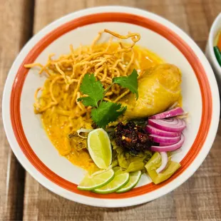 Khao Soi (Northern Coconut Curry Noodle Soup)