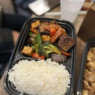 Eggplant w/ tofu