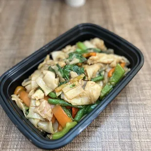 Pad Kee Mao (drunken noodle)