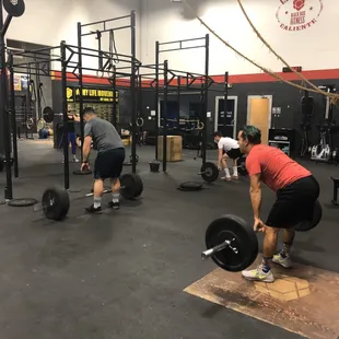 Our members working hard!