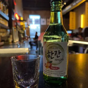 Peach soju