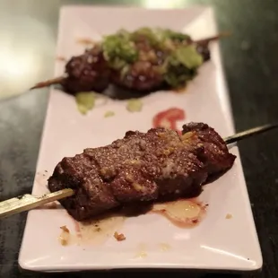Garlic Kalbi Skewer