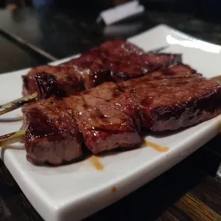 The best thing in the menu. Kobe beef.