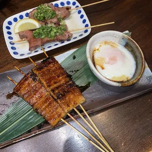 Poached Eggs Over Rice