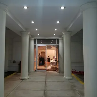 Our entrance. ...there a multiple