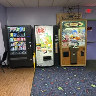 Vending and games