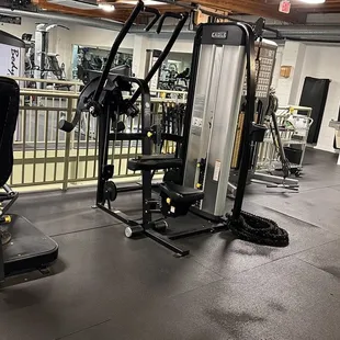 Hip abduction, Lat pull down