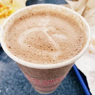 Hot chocolate...yum!