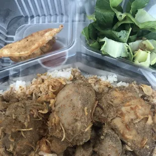 Chicken rendang