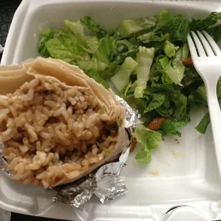 2. Garlic Chicken Burrito