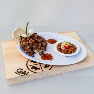 Our Smoked BBQ Pulled Pork Sandwich