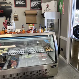 interior, sushi and sashimi