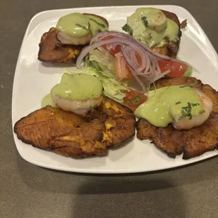 Encocado de camaron