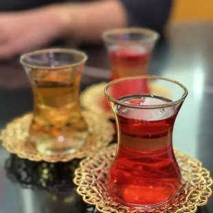 Turkish Pomegranate tea + apple tea