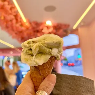 Pistachio Ice Cream - sooo yummy