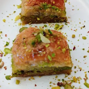 Pistachio Baklava ($4.50 each)  03-01-2025
