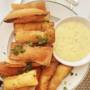 Soufflé potatoes again