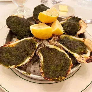 Oysters Rockefeller