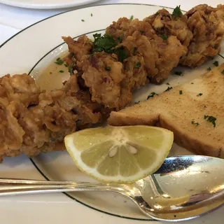 Oysters en Brochette