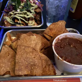 Chips and Salsa Verde