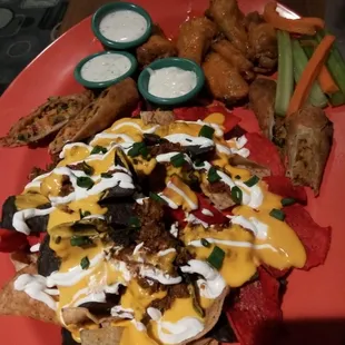 Sampler platter