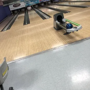 bowling alley