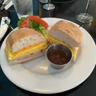 Breakfast Sandwich* w/ Canadian beacon