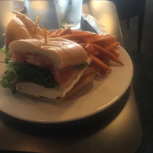 Sweet Potato Sandwich Brie and Smoked Turkey Sandwich