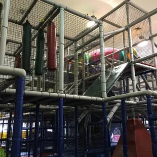 Large elaborate indoor play area
