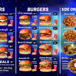 Burgers &amp; Sides 2024