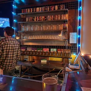 bar area