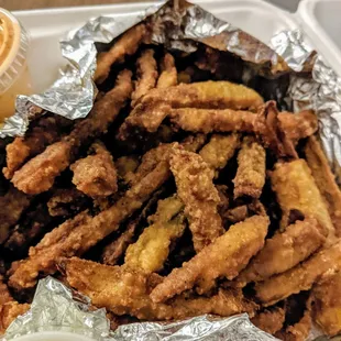 Eggplant fries