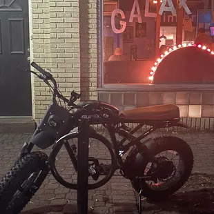 Front of galaxy hut.