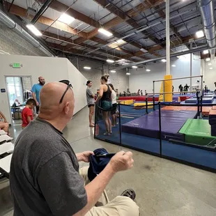 Watching, watching, watching. I love how everything is out in the open.